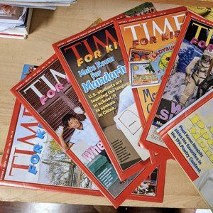 2/$15 Time For Kids Magazine Educational literatur